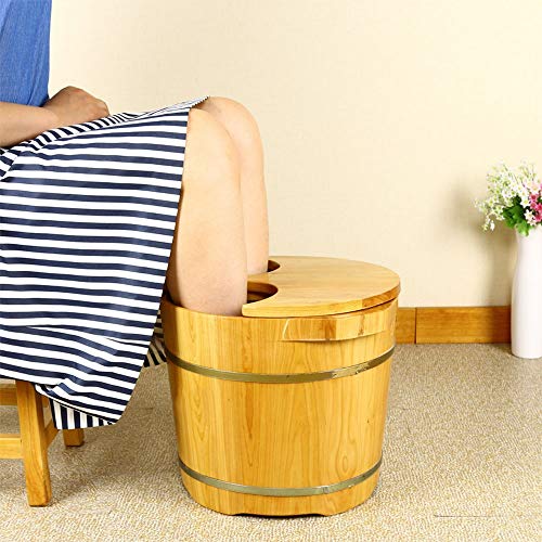 Spa de pies de madera sólida para uso doméstico miniatura 3