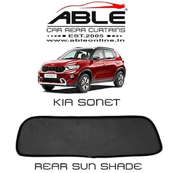 Able Dotnet Car Dicky Magnetic Sun Shade Curtains for KIA SONET