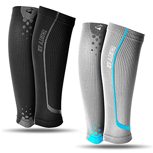 Graduated Calf Compression Sleeves by Thirty48 | 15-20 OR 20-30 mmHg | Maximize Fast Recovery by Increasing Oxygen to Muscles