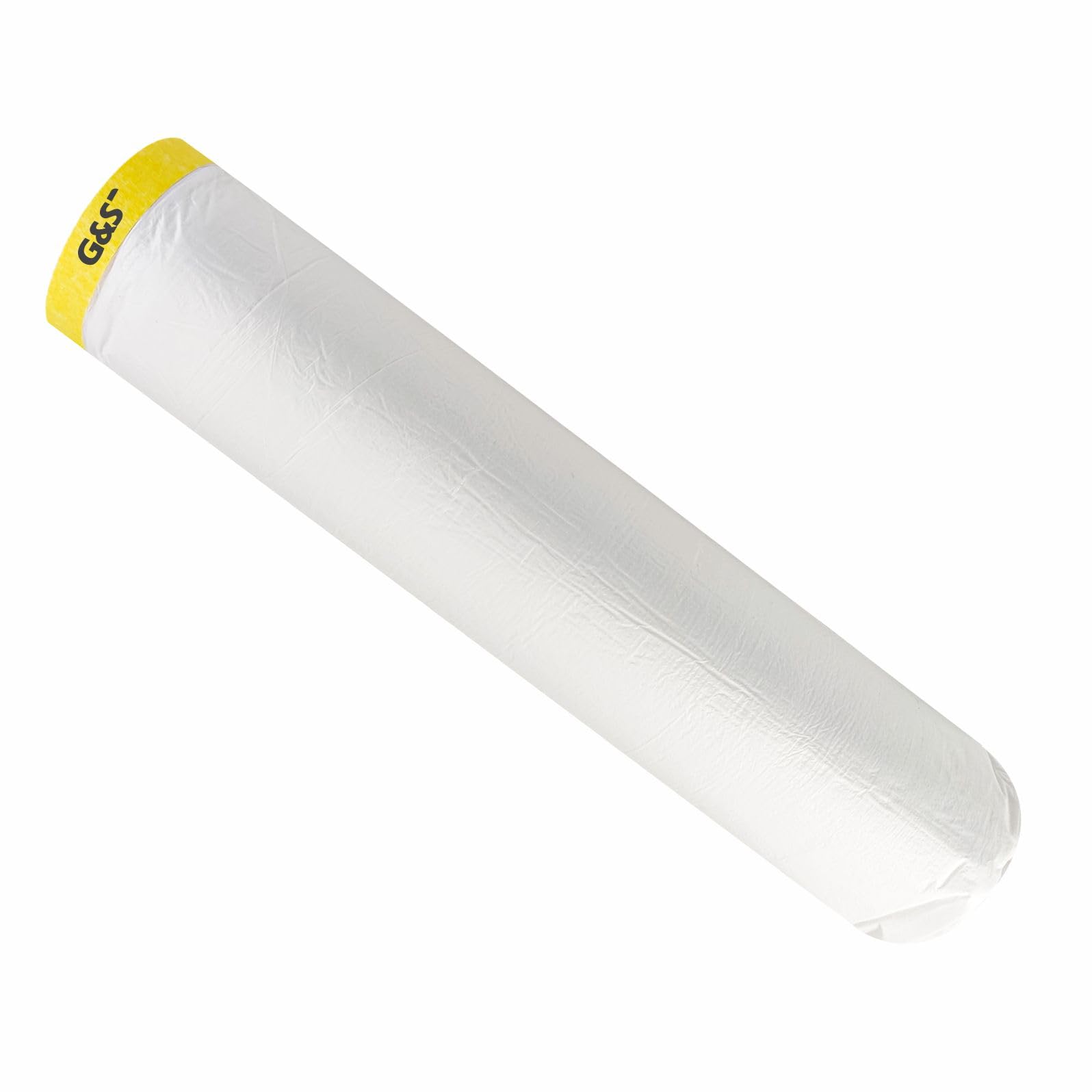 G&S Pretaped Masking Sheet Tape for Protection from Dust, water, paint and moisture 3.6M (3600 mm x 20 meter) (Pack of 1)