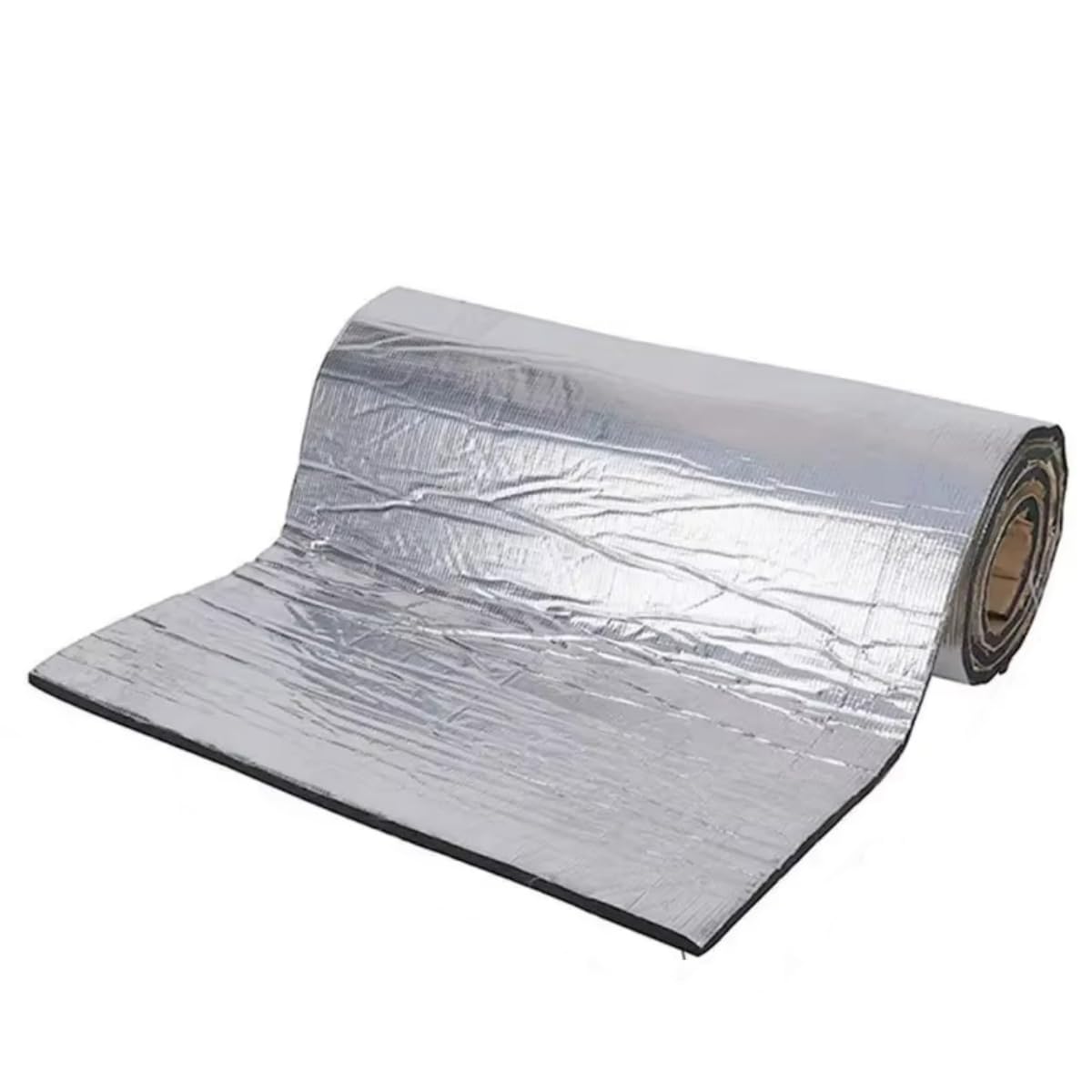 OUKMXSY Fireproof Heat And Sound Insulation Mat,200x50cm, Acoustic Thermal Mat Soundproof Wall Panels Noise Insulation For Car Deadening (10mm null)