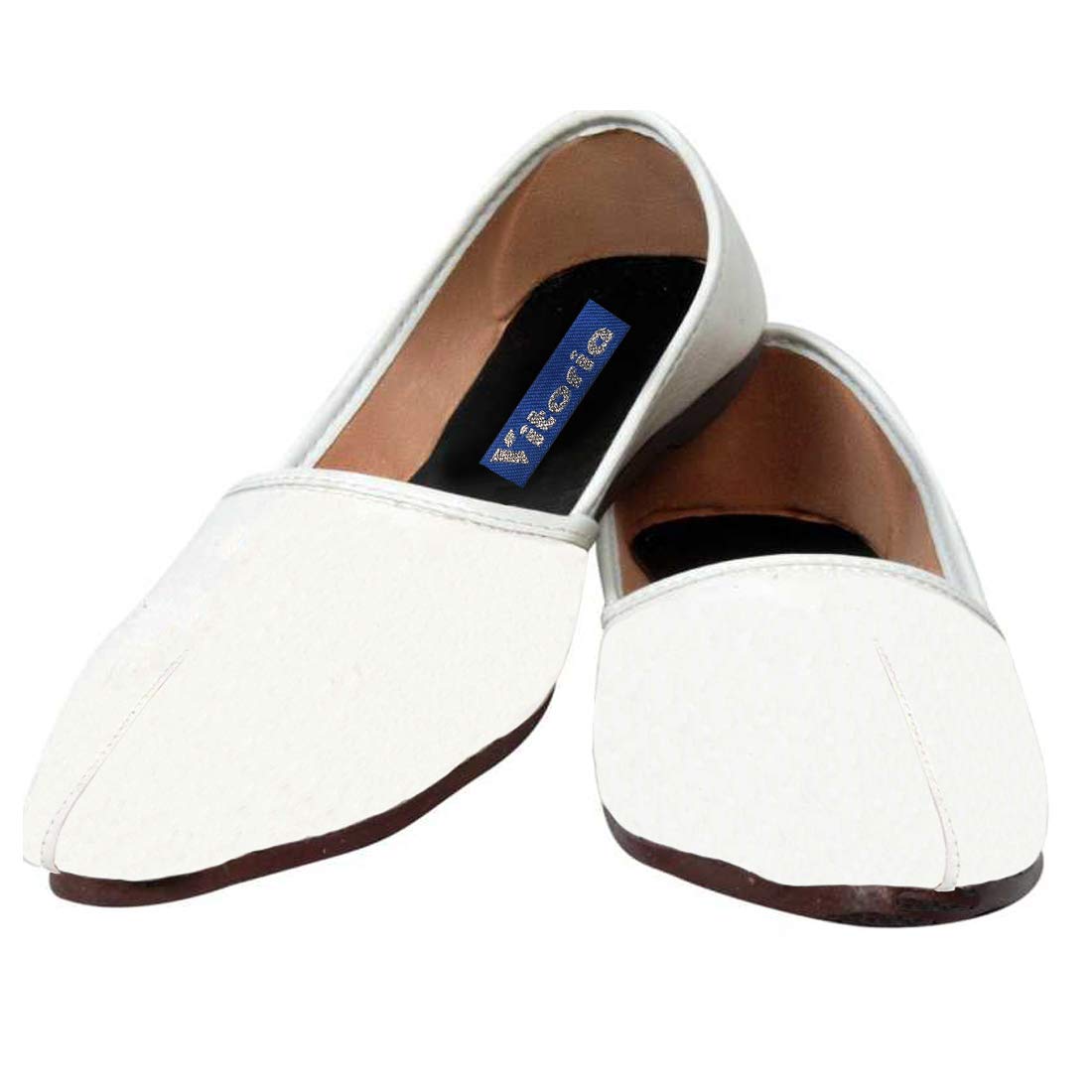 vitoria Men's Ethnic Criss Cross Slip On Jalsa and Mojaris for Wedding|Party|Occasions|Fashion|Stylish|Outdoor|Indoor|Lightweight|Shoes with Anti Skid Sole-picture-30
