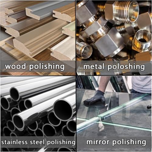 Buffing Polishing Cutting Compounds 10.5 Oz, 2Pcs (5.29oz Each), Polishing Compound Fine Green Buffing, Medium White Buffing Compound, Aluminum Stainless Steel Jewelry Leather Stropping Compound - Image 4