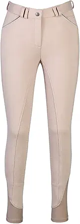 HR Farm Women's Full Seat Silicone Grip Breeches Horse Riding Jodhpurs