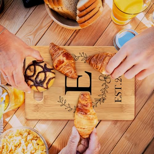Personalized Cutting Board – Monogrammed Wedding Gifts for Couples 2026 by GevGuxLuo - Used condition - Image 6