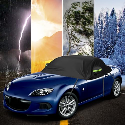 Image of Car Cover fit for Mazda MX-5 Miata MK4 ND 2015-2026, Half Garage Cover