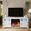 White(led Fireplace)