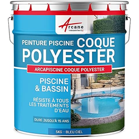 Pintura para piscina de poliuretano para vasos de poliéster u hormigón Cover