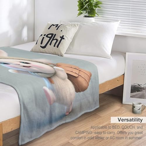 Couverture douce pour lit et soirées cocooning sur canapé - 6