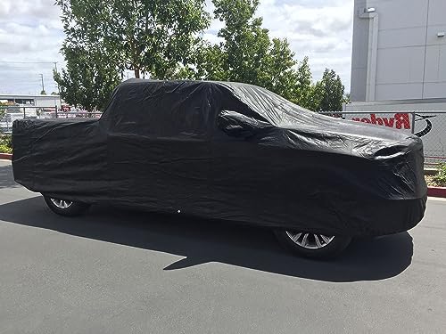 Image of CarsCover Custom Fits for Dodge Ram 1500 2500 3500 Crew Cab 6.4ft Bed Box Short Bed Xtrashield Black Truck Car Cover