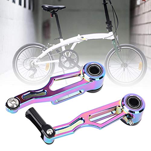 Keen So Bike Brake Cliper Sets, Ultralight Folding Bike Aluminium Alloy V Brake Folding Cycling Bicycle Brake Handle Lever Caliper Gear Tools(Long Arm V Brake) #TOP5