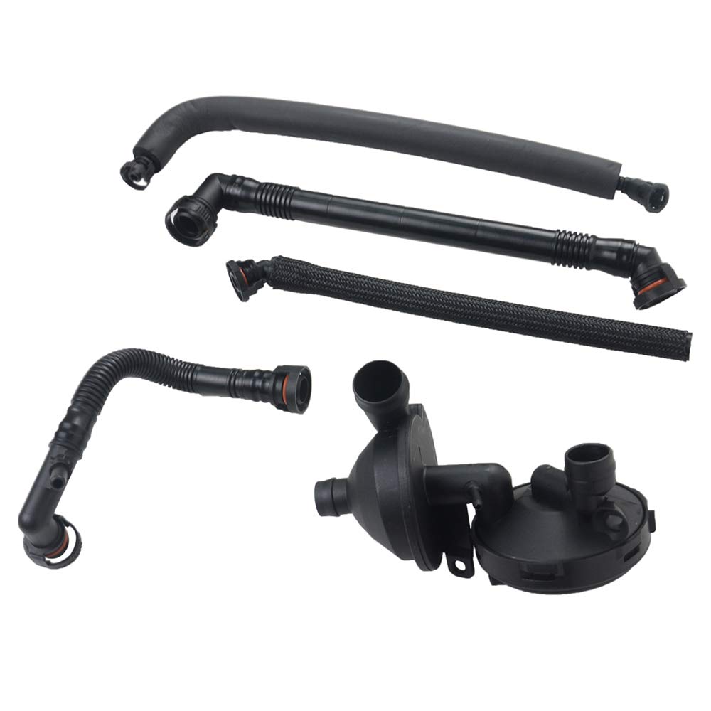 Bisenya Crank CCV Case Valve & Tuyaux Remplacement pour 3 SERIES E46 5 SERIES E39 E60 E61 7 SERIES E38 E65 E66 X3 E83 X5 E53 Z3 ROADSTER Z4 E85 ROADSTER
