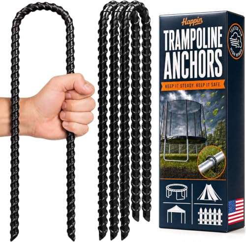 Happin 12 Inch Trampoline Anchors