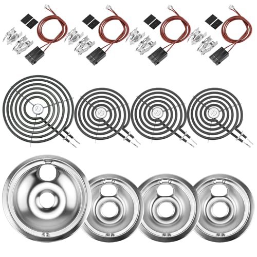 Silver Burner Drip Pans WB31T10010(6