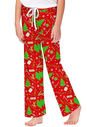 Image of Remimi Girl Boy Plaid Pants Drawstring Summer Casual Loose Bottoms 5-14 Years