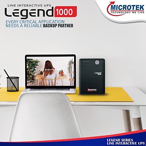 Image of Microtek UPS Legend 1000VA, Black