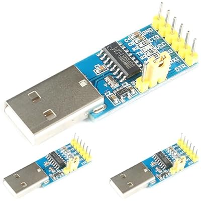JESSINIE 3pcs USB to TTL USB-C to Serial Module CH340G Module with...