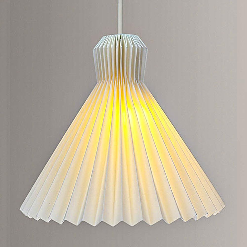 Pendant Origami Ceiling Paper Lampshade White