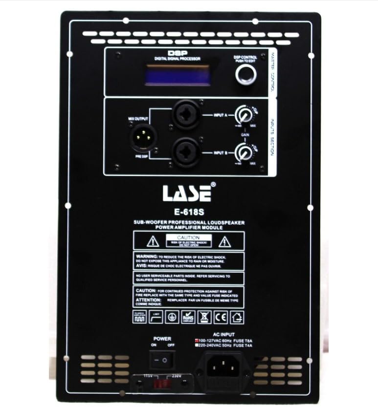 LASE Replacement Amplifier Module for JBL EON-618S Sub-Woofer Powered Speaker Amplifier Module ONLY Does NOT Include AMP Chamber.