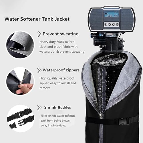 Funda para Ablandador de Agua Exterior con Ventana Transparente 13x54in miniatura 4