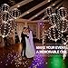 18 Inch 5 PCS Led Light Up BoBo Balloon Colorful/Warm White Lights, Fillable Transparent Balloons with Helium, Great for Christmas Party, House Decorations, Wedding and Party Decoration(Warm White)
