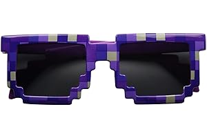 Pixelated Party Shades: Keep Kids' Eyes Protected in Style
