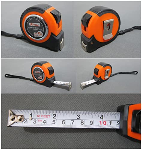 2-Pack Cinta Métrica de Acero Compacta 5M/16FT miniatura 4