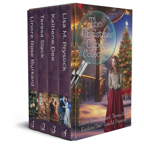 The Christmas Capers Collection Audiolibro Por Linore Rose Burkard, Teresa Slack, Kaitlene Dee, Lisa M. Prysock, Lisa Prysock