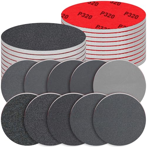 20 Pcs 5 Inch Sanding Sponge Disc Set, 80-3000 Grit Hook and Loop Foam Sanding Pads, Washable Reusable Sandpaper Assortment for Random Orbital Sander, Wood, Metal, Auto, Wet Dry Finishing
