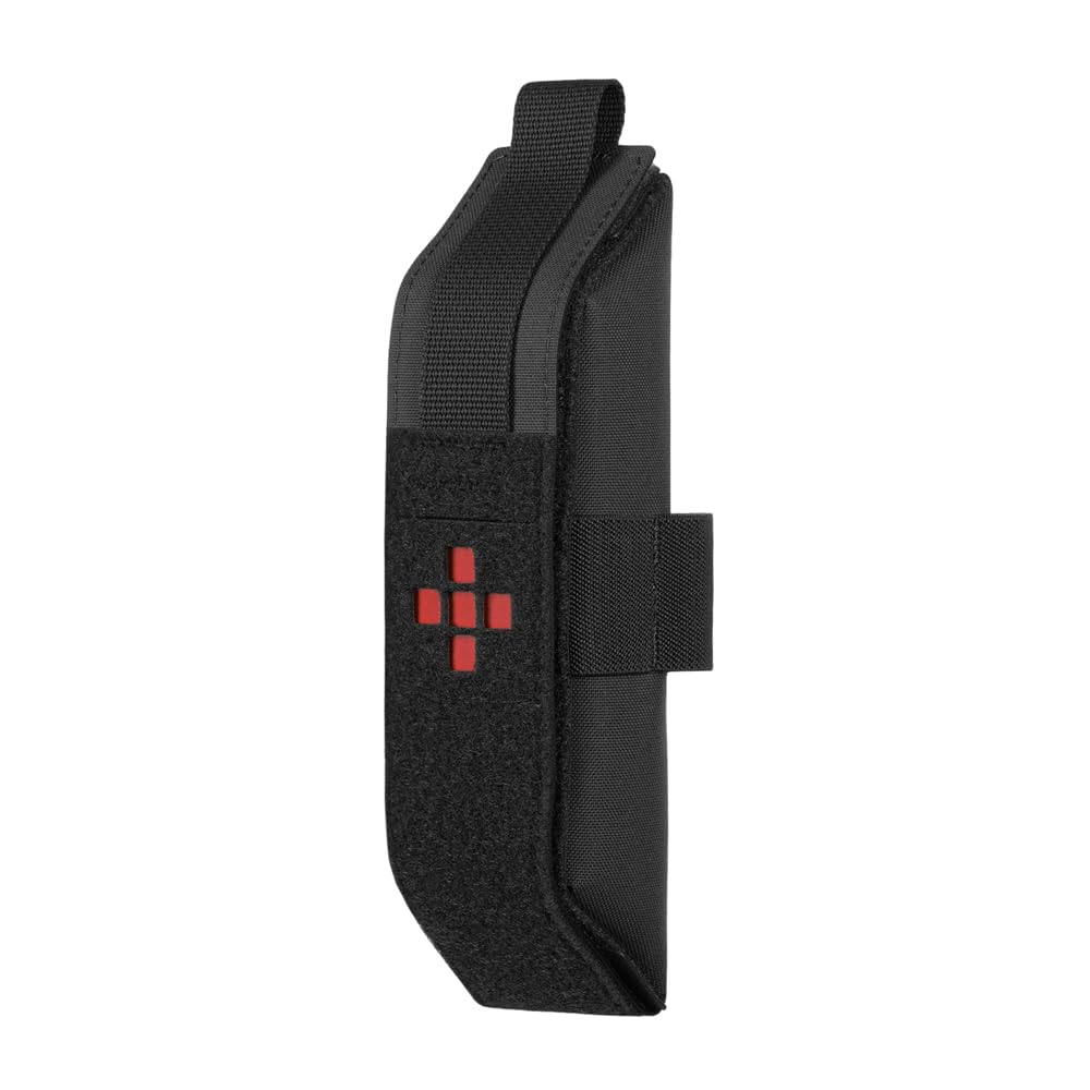 M-Tac Taktische Tourniquet-Tasche – geschlossene MOLLE-Pouch für Erste-Hilfe, Cordura Squadron, Laser Cut, kompakt, langlebig, ideal für Militär, Outdoor, Airsoft & Rettungseinsätze, Black