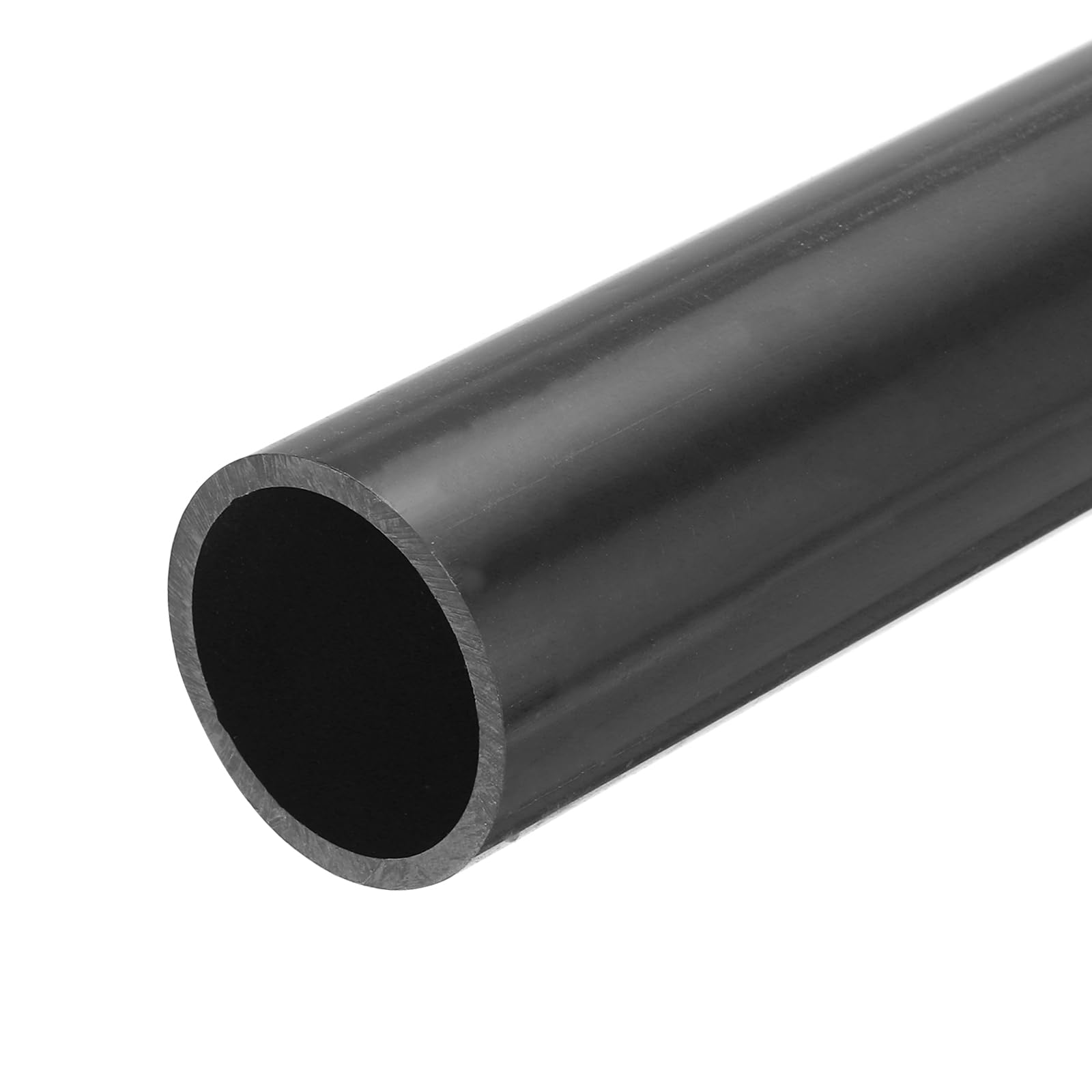 QUARKZMAN Tubo Rigido In PVC Da 2 Pollici Tubo Rotondo 51.8 Mm ID 60 Mm OD 500 Mm Grigio Scuro Ad Alto Impatto Per Tubo Dell'Acqua Artigianato Decorazione Guaina Per Cavi