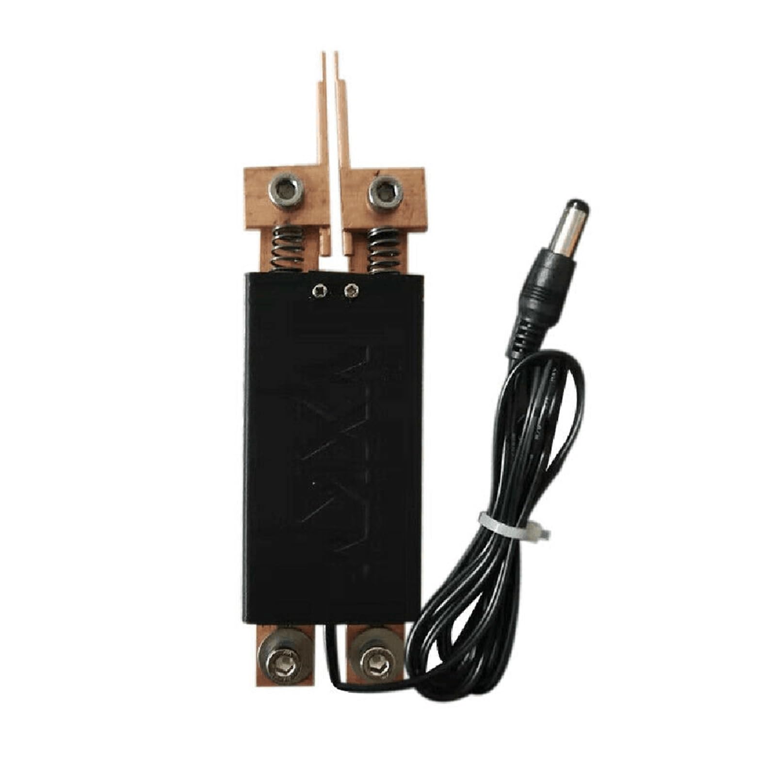 Gdbagkdqk Black Diy Spot Welding Machine Battery Handheld Pen Automatic Trigger Built-In Switch Welder Tools The Weld Is Strong(Black)