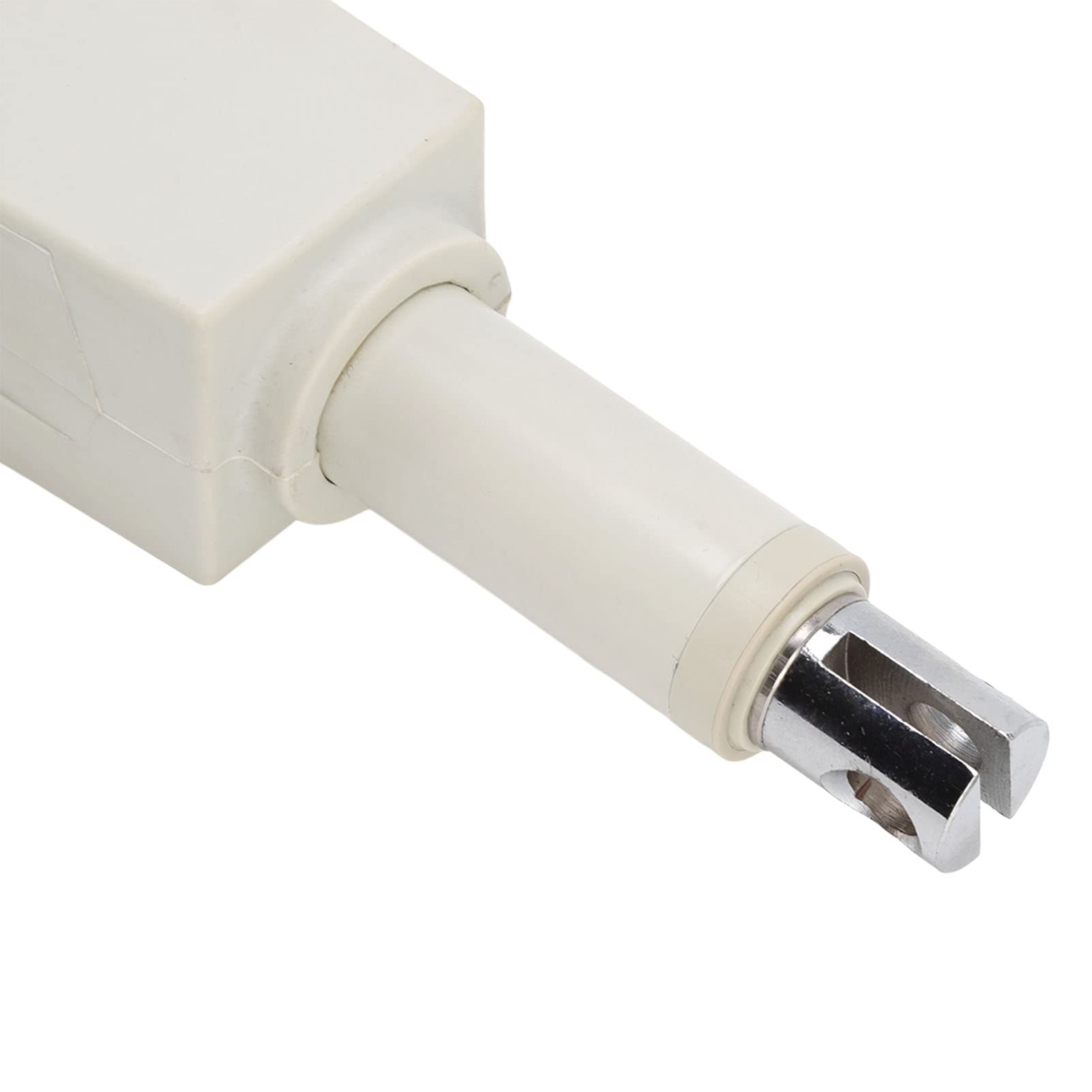 Fockety Actuador Lineal 200mm 24V 8000N 4mm/s Eléctrico con Interruptor de Límite Interno