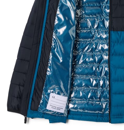 Image of Columbia Kids Powder Lite II Hooded Jacket (Little Kid /Big Kid)