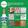 Beacon Gem-Tac Permanent Glue for Embellishing, MINI 3 Pack, 0.51 FL OZ Total, Clear