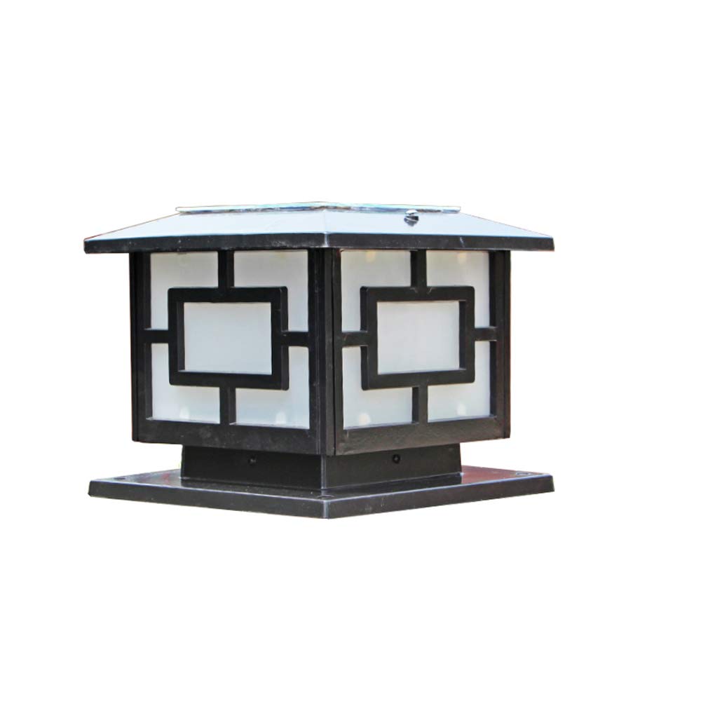Lampe de stade solaire LED extérieure avec télécommande pour allée et jardin