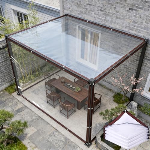 Lona impermeable resistente a rayos UV y desgarros para terraza 2