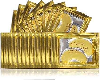 maschere oculari in gel collagene