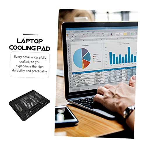 Base para portátil DOITOOL Cooling Pad con luces LED miniatura 7