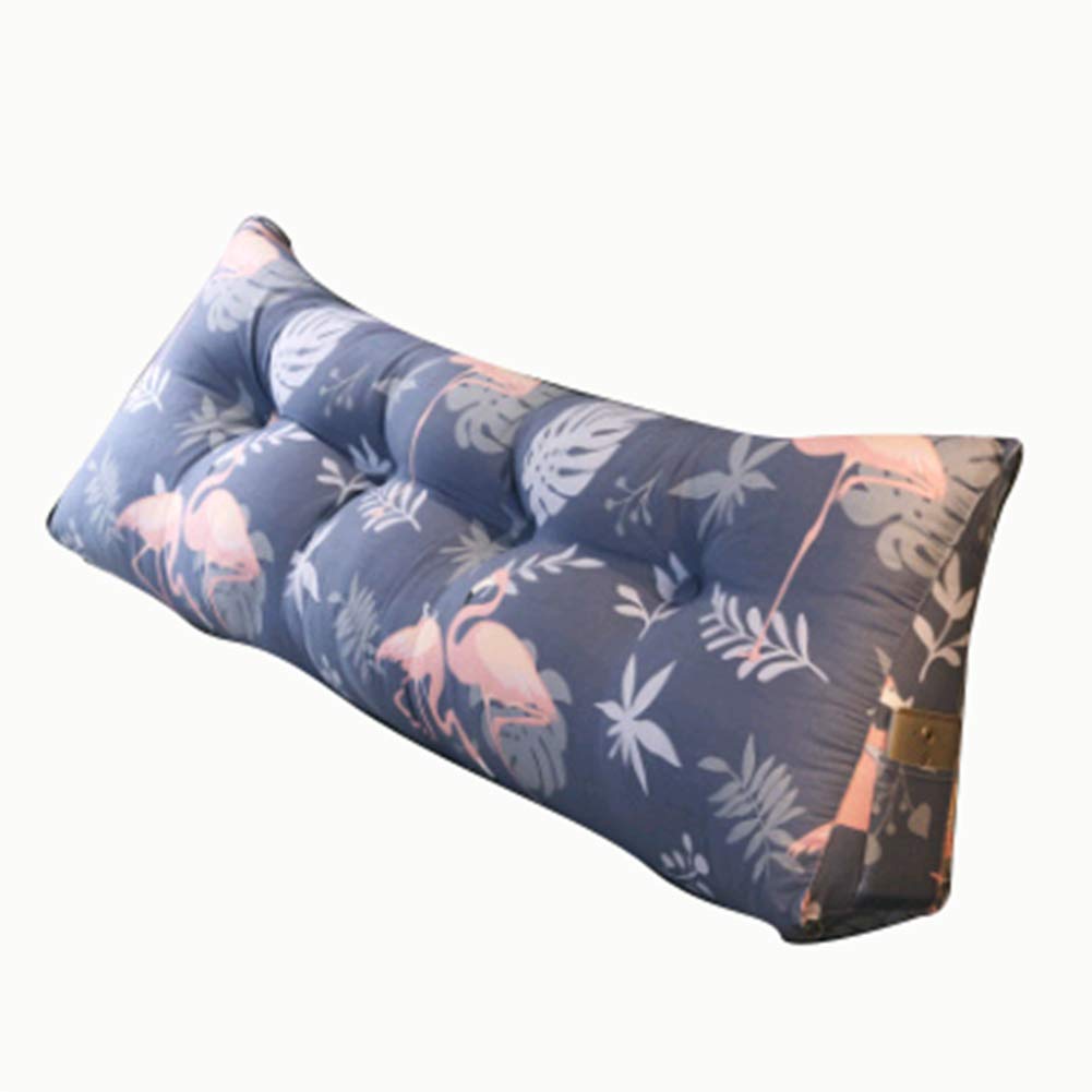 Coussin triangle de lecture pour lit créez un coin détente sur votre tatami