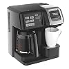 Hamilton Beach FlexBrew 2 Way Brewer Programmable Coffee Maker 49976 Bundle with Support Extension