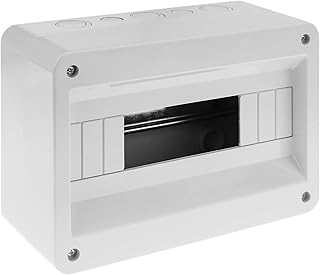 BeMatik - Scatola di Superficie per automazione elettrica per 12 Moduli in plastica ABS 18 mm