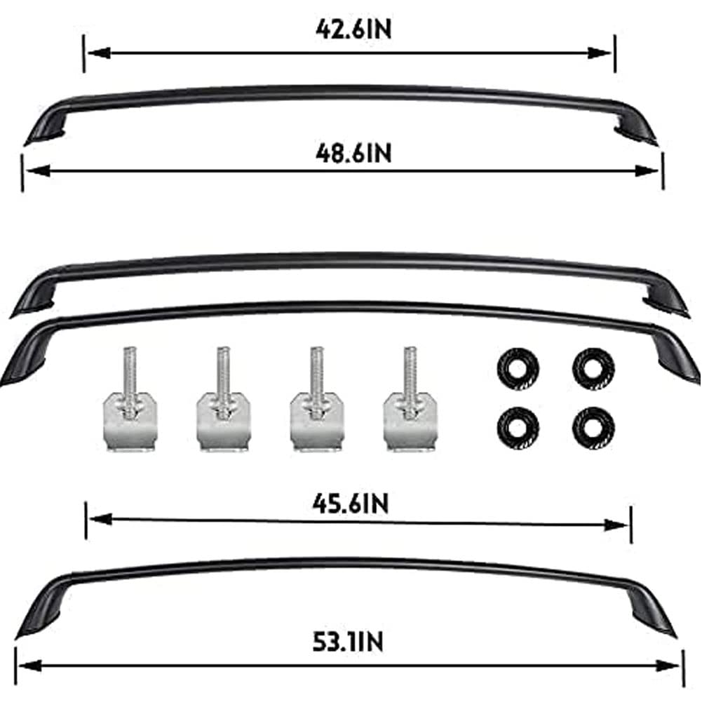 Bagażnik dachowy do samochodu Poprzeczki poprzeczne, Auto poprzeczka Szyny nośne Bagażnik dachowy Top Racks Aluminiowy rowerowy bagażnik dachowy do Cargo Top Ski Snowboard