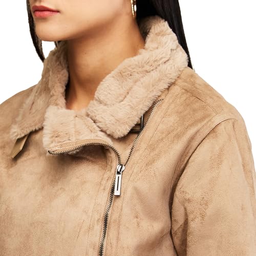 Image of Being Human Red Easy Fit Long Sleeves Detachable Women's Hoodie Clothing