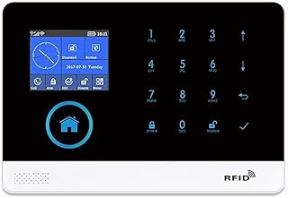 Kits de alarme de segurança residencial inteligente Sistema de alarme de segurança residencial Wifi GSM Alarme Interfone Controle remoto Autodial 433MHz Detectores Tuya APP Control Com controles remot