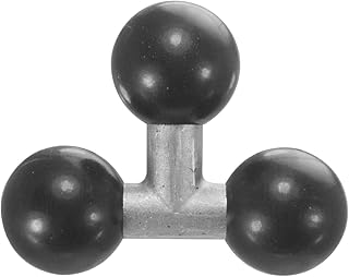 iBOLT Triple 25mm / 1 inch to 25mm / 1 inch - Three Metal Ball Joint Extension Adapter for Industry Standard Dual Ball Socket mounting arms,Triple 25mm Metal Adapter,23521