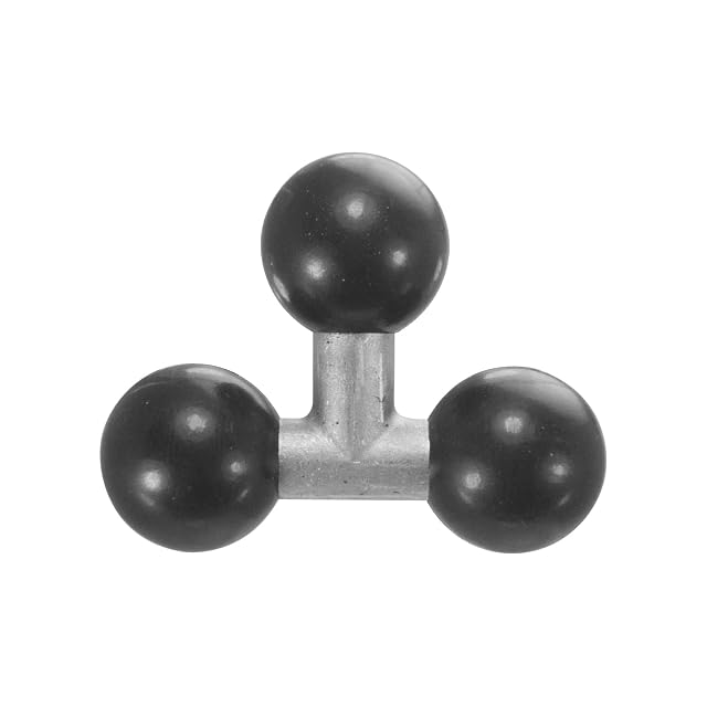 iBOLT Triple 25mm 1 inch Metal Ball Adapter - Extension or Joint Connector for Industry Standard Dual Ball