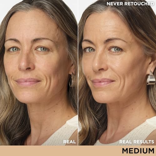 Image of IT Cosmetics CC+ Nude Glow SPF 40 - Medium Coverage Foundation, 2% Niacinamide + Hyaluronic Acid Brightening Glow Serum, Lightweight Up to 24H Hydration, Normal to Dry & Mature Skin - 1.08 fl oz