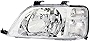 For Honda CRV Headlight Lamp 1997 1998 1999 2000 2001 Halogen Driver Left Side