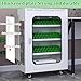 Lockable Cell Phone Charging Locker, Mobile Phone Storage Cabinet, Secure Charging Station with Multiple Safety Protections for School and Office White-40Slots